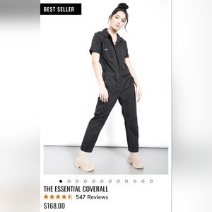 Wildfang essential coveralls jumpsuit